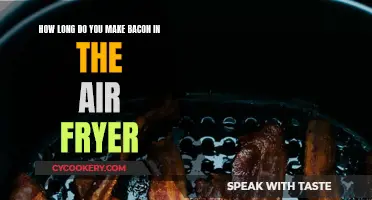 Air-Fryer Bacon: How Long Does It Take?