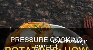 how long do you pressure cook sweet pot