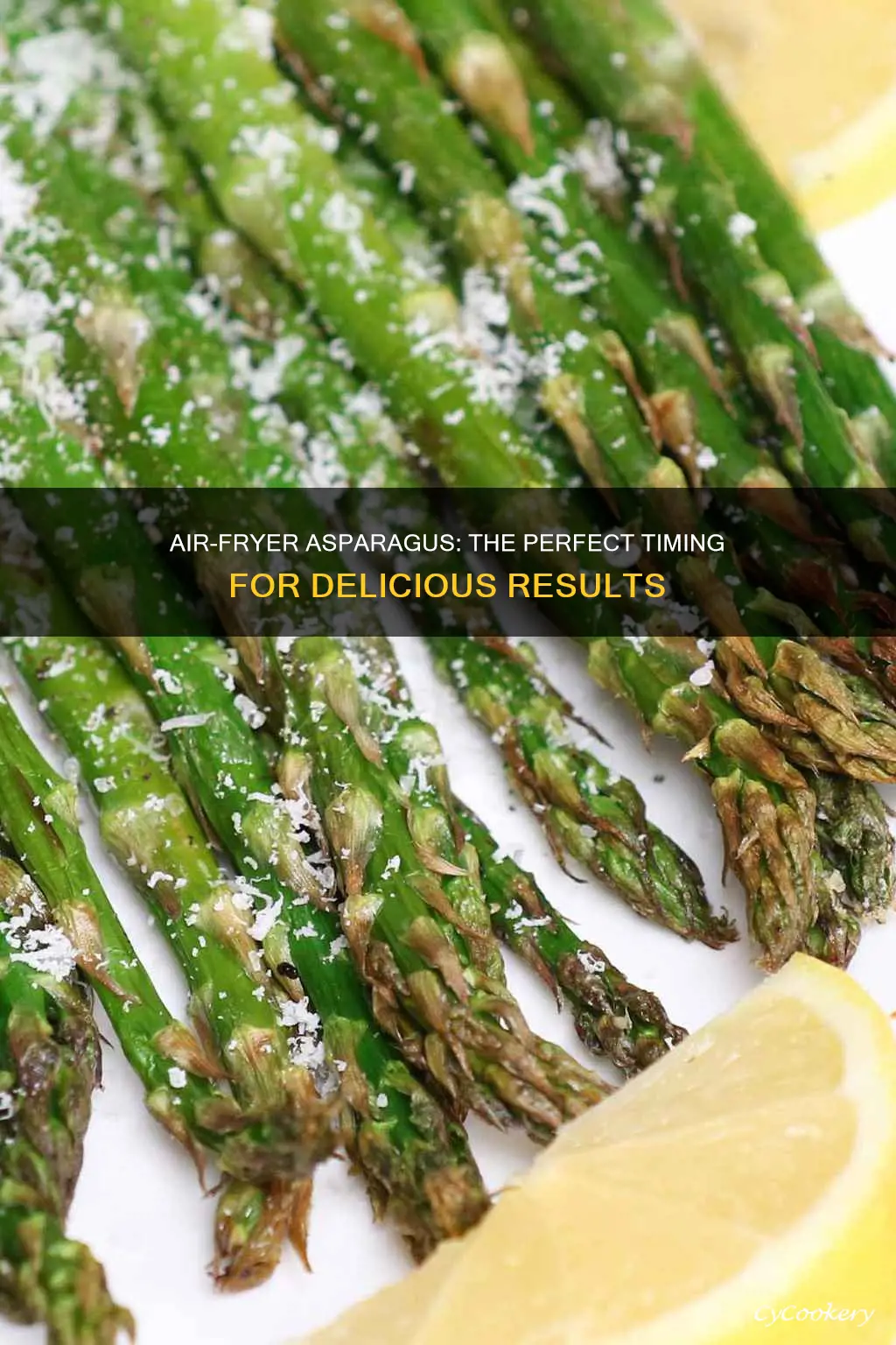 how long do you put asparagus in an air fryer