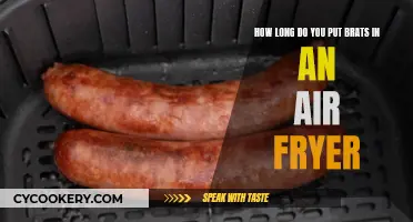 Air-Frying Brats: How Long Until They're Done?