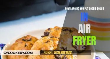 Air Fryer Cookie Dough: How Long to Fry?