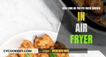 Air Fryer Diced Chicken: How Long to Cook?