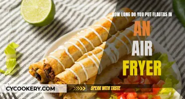 Air Fryer Flautas: How Long Do You Fry?