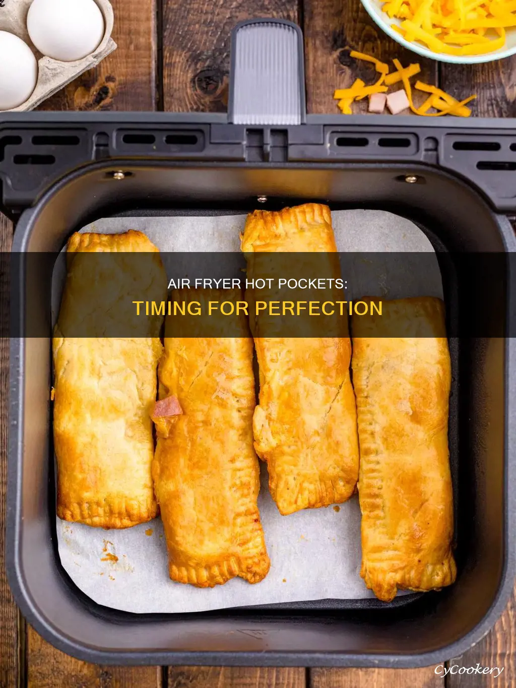 how long do you put hot pockets in air fryer