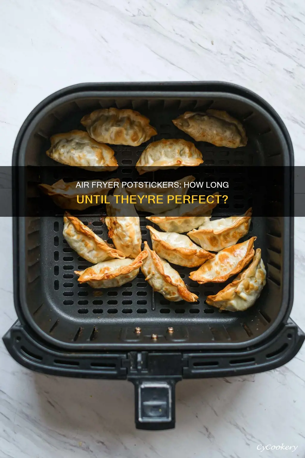 how long do you put potstickers in an air fryer