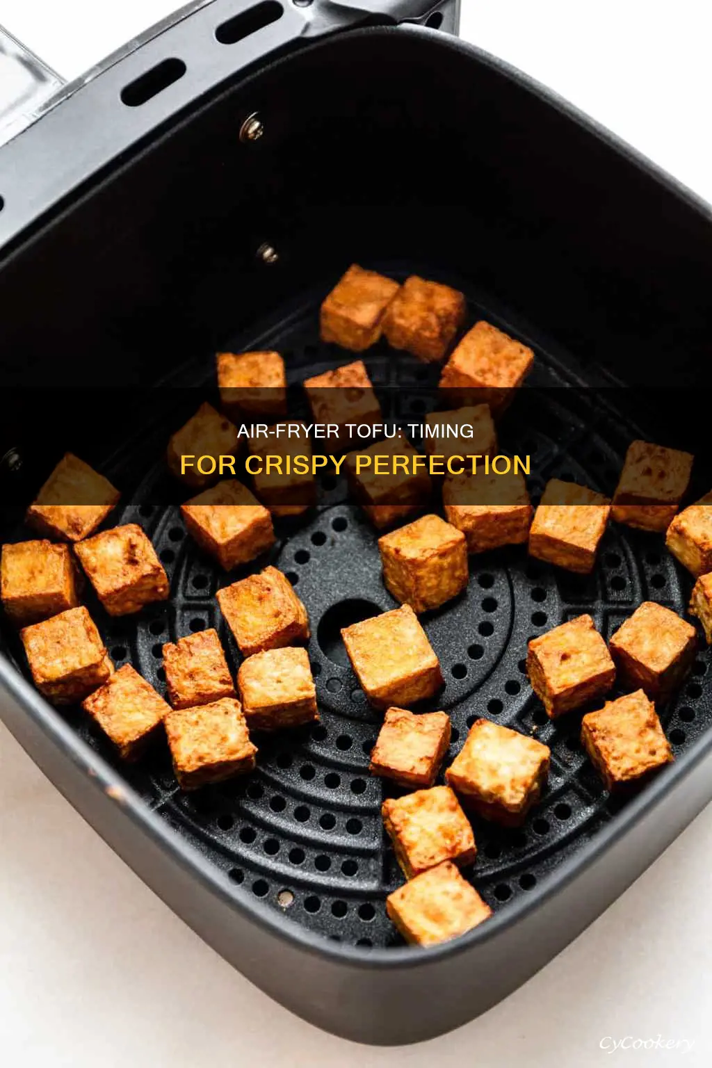 how long do you put tofu in an air fryer