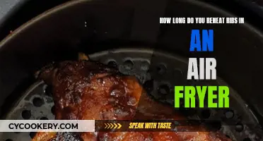 Reheating Ribs: Air Fryer Time and Temperature Guide