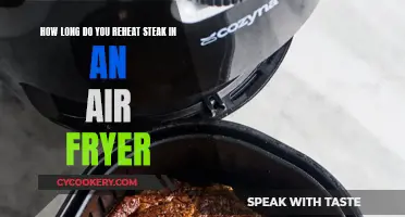 Reheating Steak: Air Fryer Method and Timing