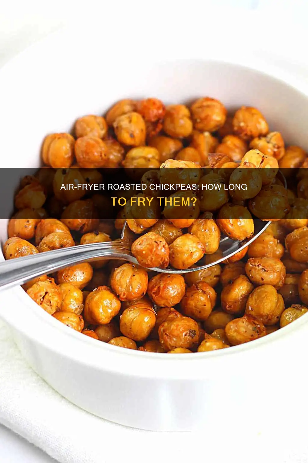 how long do you roast chickpeas in the air fryer