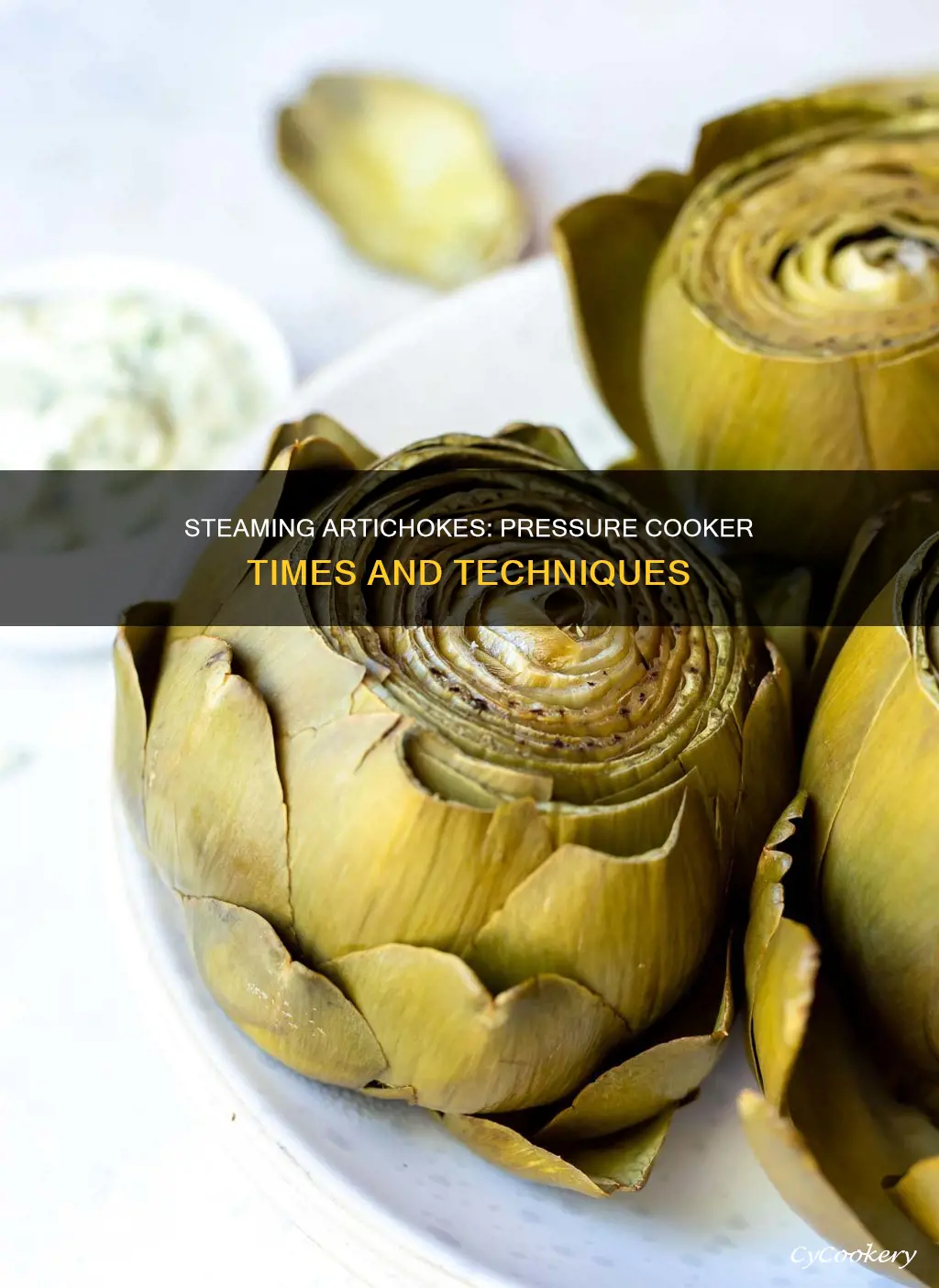 how long do you steam artichokes in pressure cooker