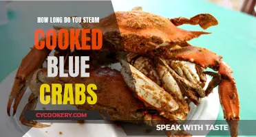 Steaming Blue Crabs: How Long is Too Long?