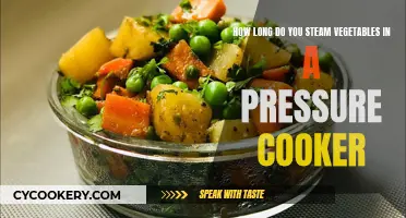 Steaming Veggies: Pressure Cooker Timing Tricks and Tips