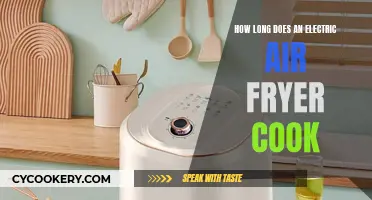 Mastering Time: Electric Air Fryer Cooking Times Unveiled