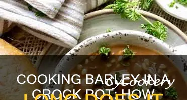 how long does barley take to cook in crock pot