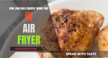 Air-Frying Chicken Thighs: How Long Does It Take?