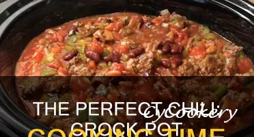 how long does chili take to cook in croc pot
