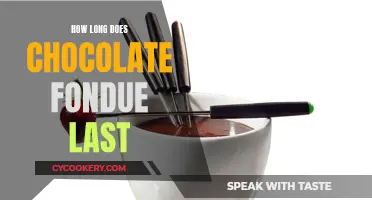 Chocolate Fondue: How Long Does It Stay Fresh?