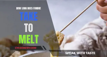 Melting Fondue: How Long Does It Really Take?