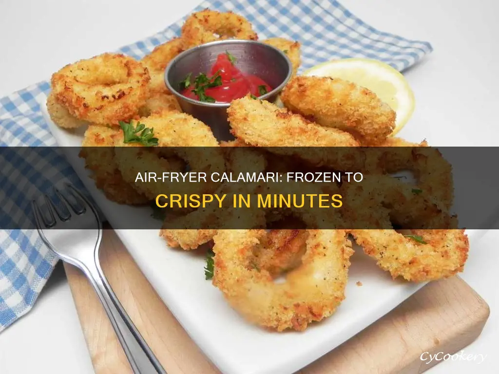 how long does frozen calamari take in air fryer