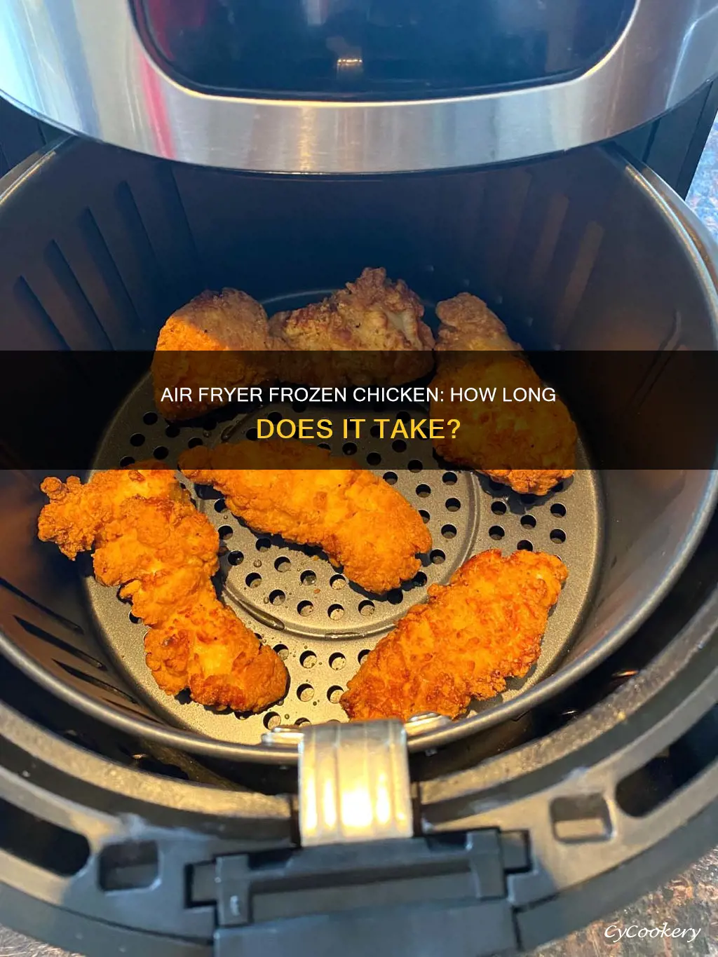 how long does frozen chicken take in air fryer