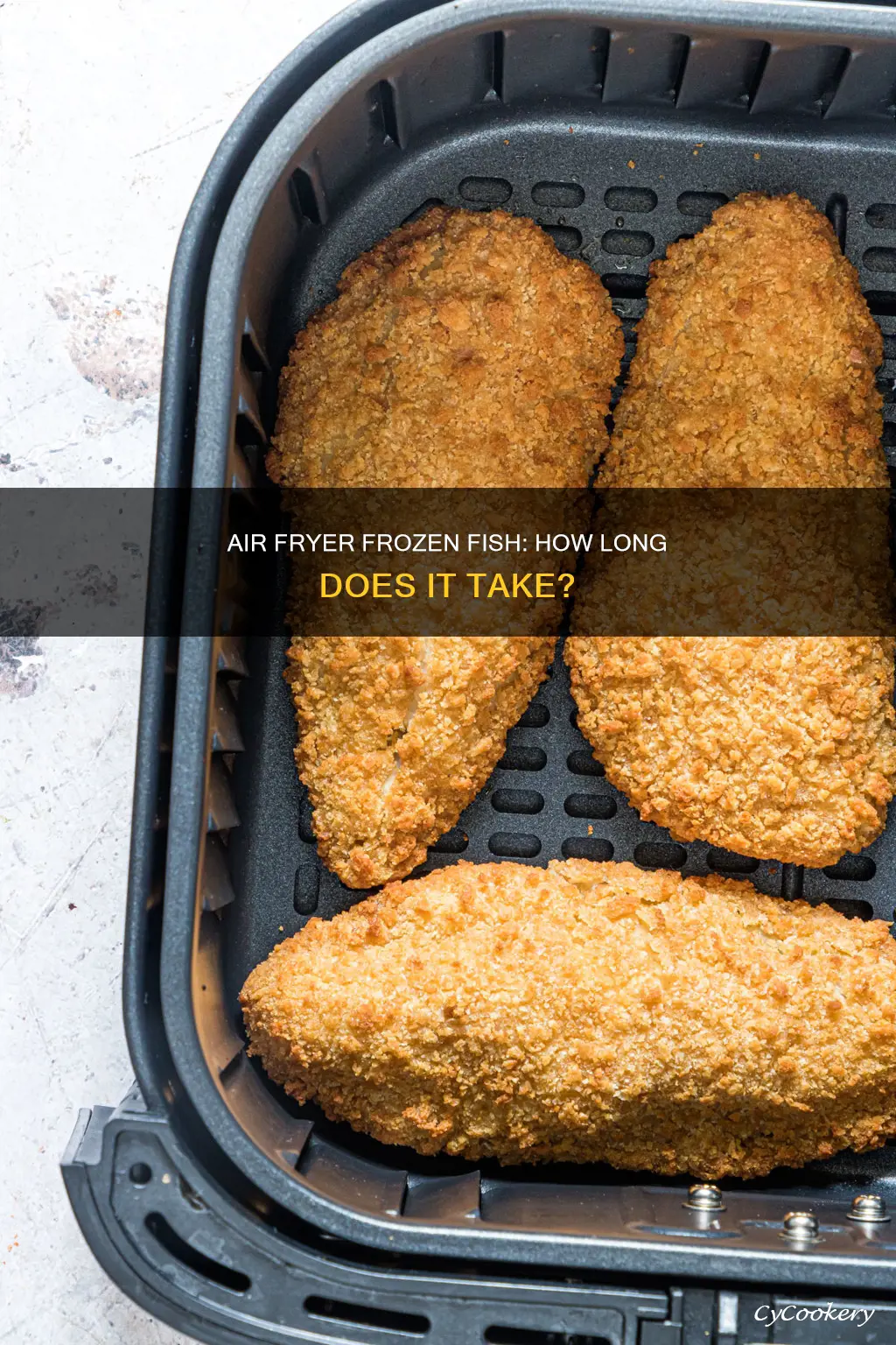 how long does frozen fish take in air fryer