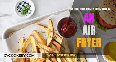 Crispy, Golden Fries: The Perfect Air Fryer Cooking Time