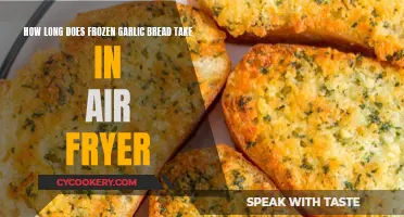 Air Fryer Garlic Bread: The Perfect Time?