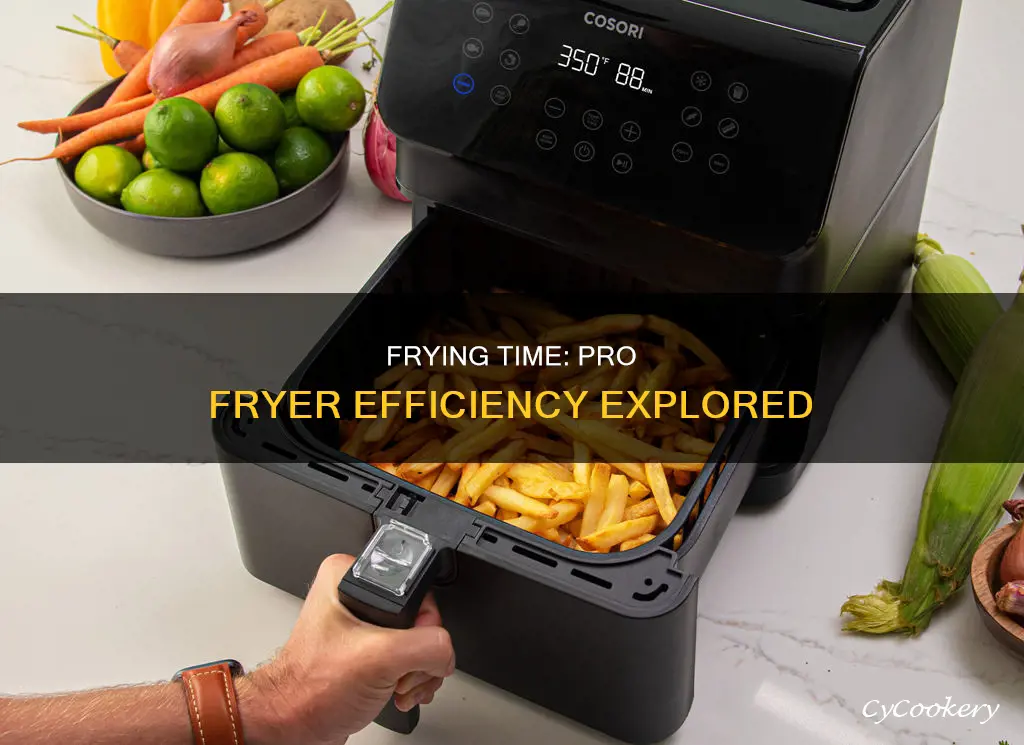 how long does it take a pro fryer to cook