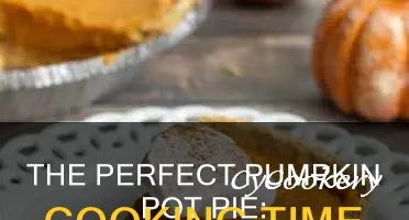 how long does it take to cook pumpkin pot pie
