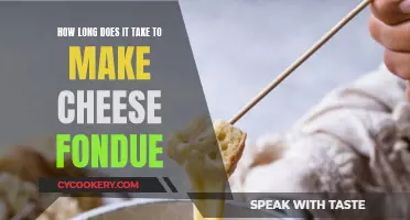 Cheese Fondue: Quick, Easy, and Delicious!