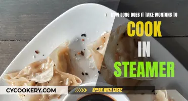 Steaming Wontons: How Long Does It Take?