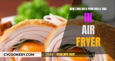 Air-Fryer Pork Rolls: Cooking Time and Tips