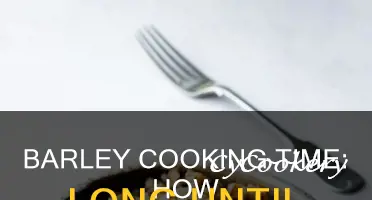 how long does pot barley take to cook
