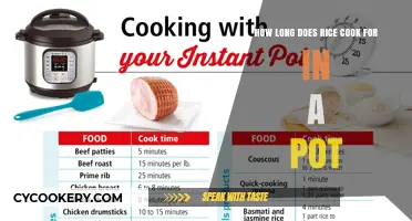 The Perfect Rice: Cooking Time in a Pot