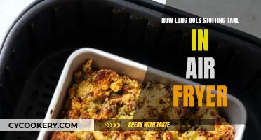 Air Fryer Stuffing: How Long Does It Take?