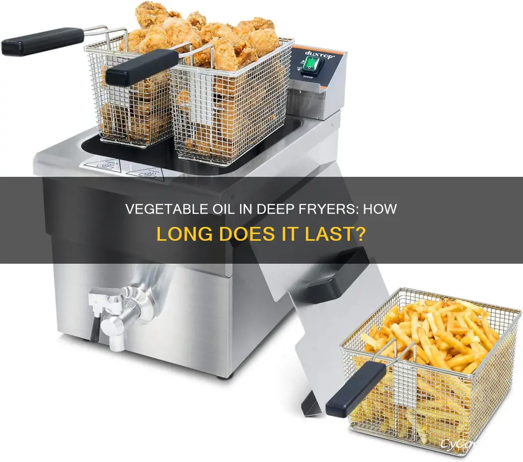 how long does vegetable oil last in a deep fryer