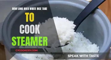 Steaming White Rice: How Long Does It Take?