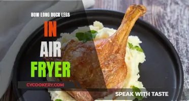 Air-Fryer Duck Legs: The Perfect Timing for Crispy Legs