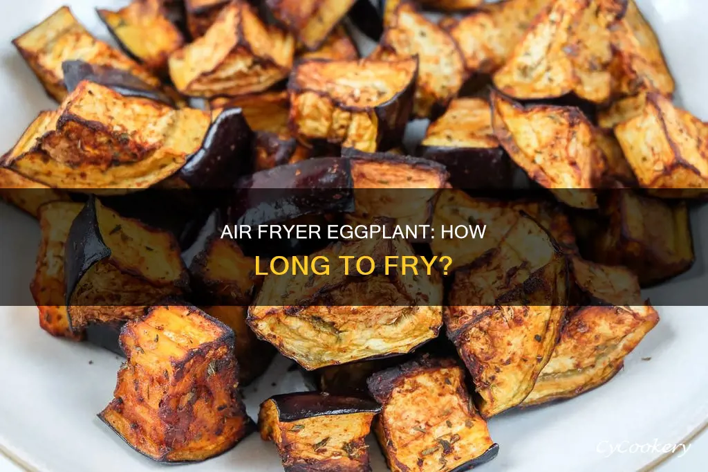 how long eggplant in air fryer