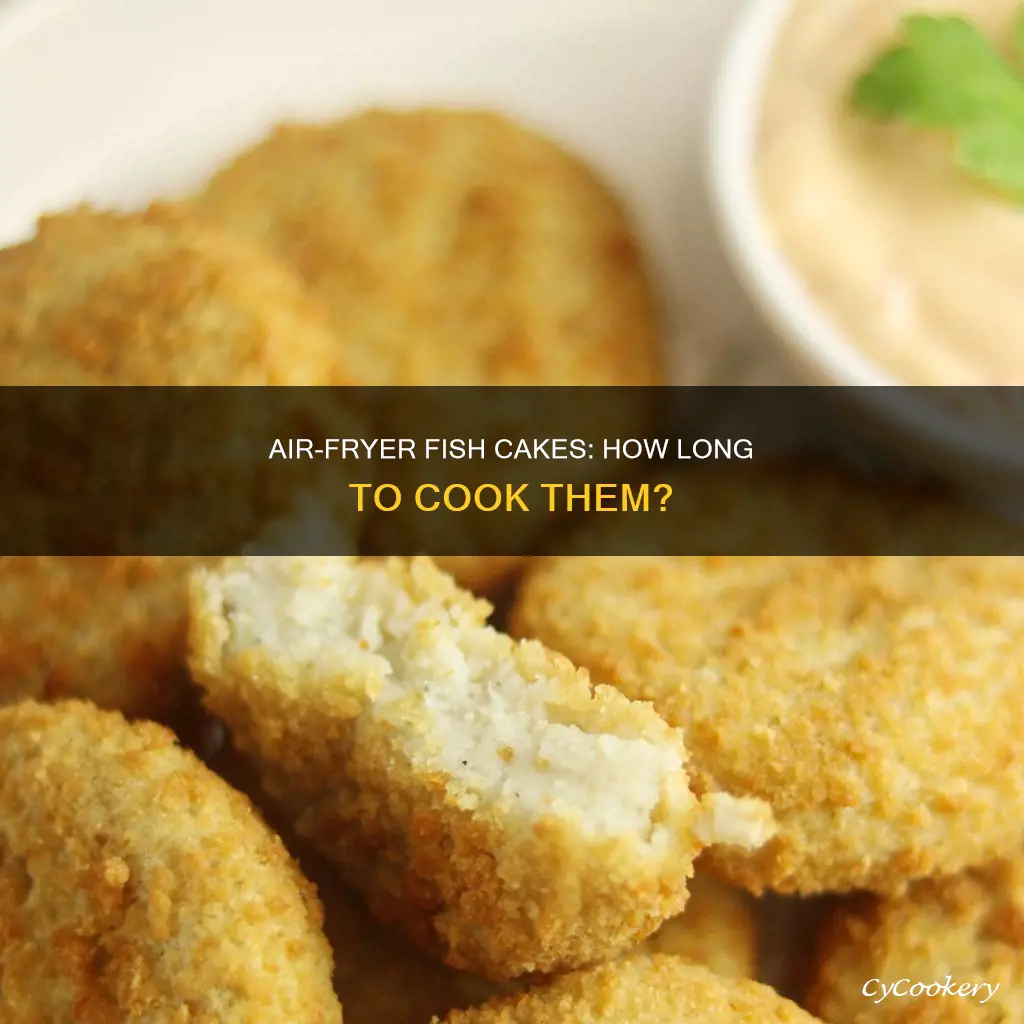 how long fish cakes in air fryer