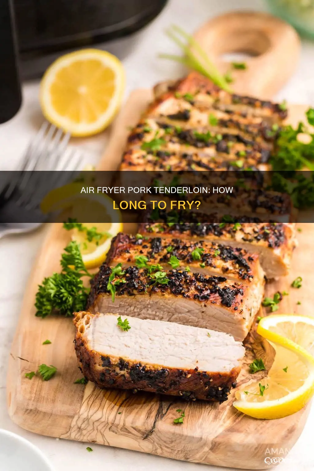 how long for a pork tenderloin in an air fryer