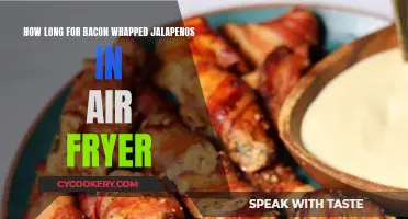 Air Fryer Bacon-Wrapped Jalapenos: How Long to Cook?