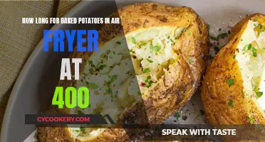 Air Fryer Baked Potatoes: The Perfect 400-Degree Timing