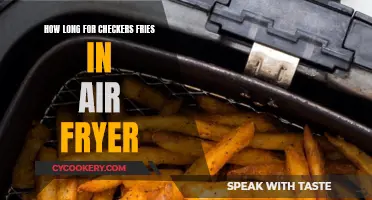 Air Fryer Checkers Fries: Quick, Crispy, and Delicious!