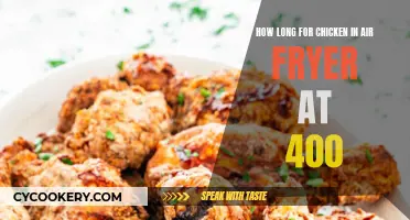 Air Fryer Chicken: The Perfect Timing and Temperature Combination