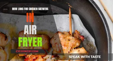 Air Fryer Chicken Skewers: Quick, Easy, and Delicious!