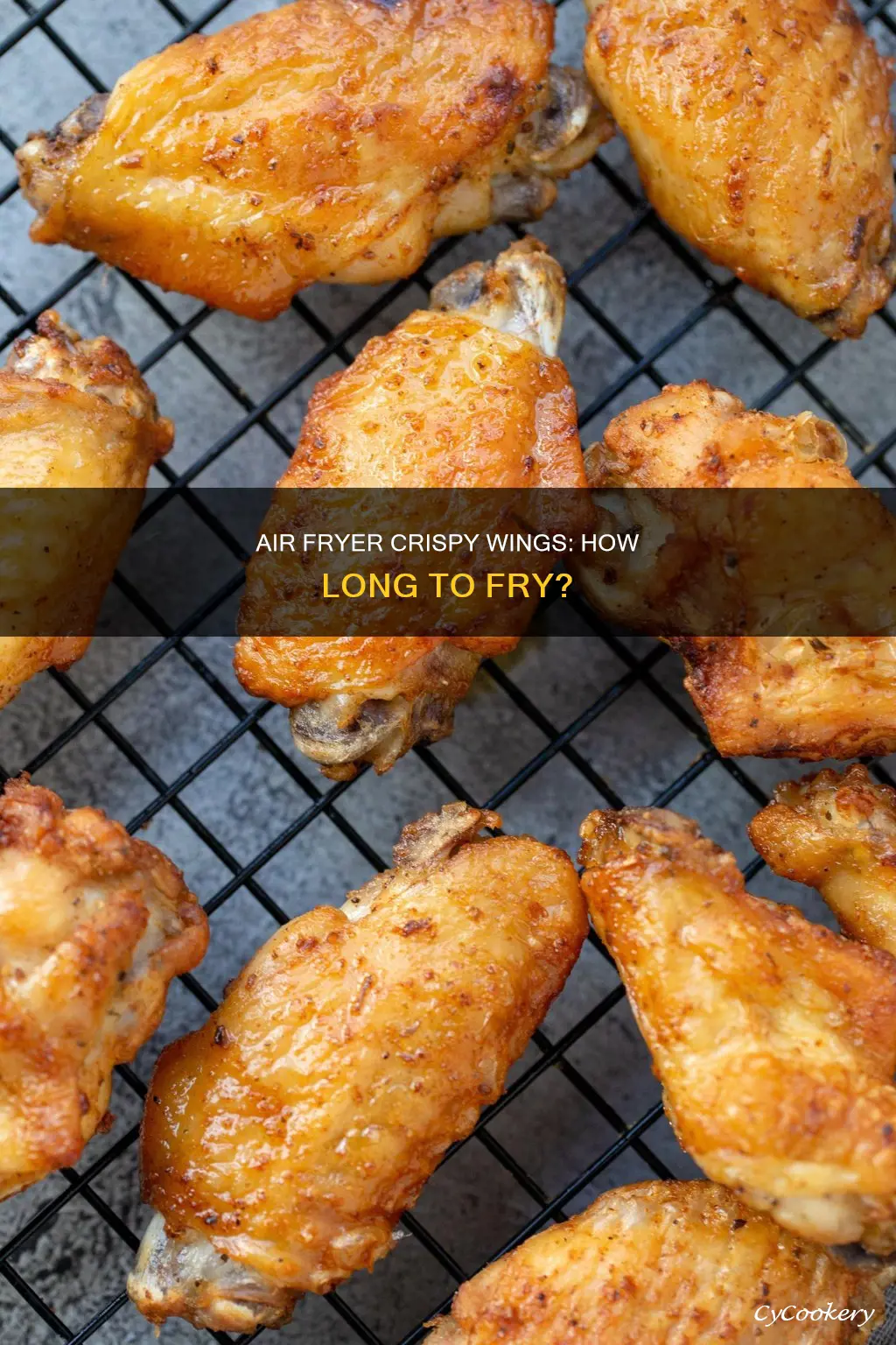 how long for crispy wings in air fryer