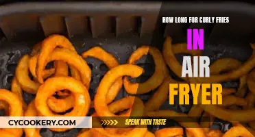 Air Fryer Curly Fries: Perfect Timing for Crispy Treats