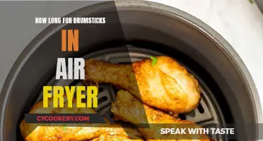 Air Fryer Drumsticks: How Long to Cook Them Perfectly?