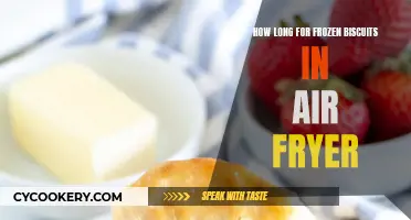 Air Fryer Frozen Biscuits: How Long to Cook?